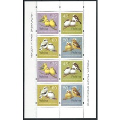 Polonia 1995 Mi 3567/70 klb MNH - Pasari cantatoare 27-3