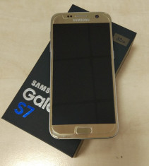 Samsung Galaxy S7 32 GB Gold SM-G930, la cutie, garantie Ianuarie 2020 foto