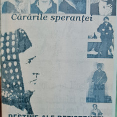 CARARILE SPERANTEI VOL 1 ILEANA SILVEANU REZISTENTA ANTICOMUNISTA DIN BANAT 1998