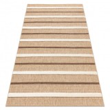 SPARK 0686A covor bej / cremă - Linii, sisal, structural, 160x220 cm