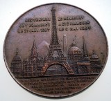 5.015 MEDALIE FRANTA SOUVENIR AU 1 er ETAGE LA TOUR EIFFEL TURN 1889, Europa