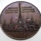 5.015 MEDALIE FRANTA SOUVENIR AU 1 er ETAGE LA TOUR EIFFEL TURN 1889