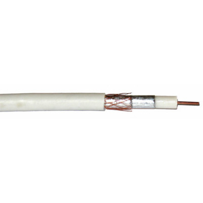 Cablu coaxial cupru/cupru 75 ohmi ecranaj 32 fire cupru diametru 7.1mm Cabletech foto