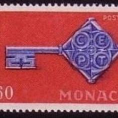 C296 - Monaco 1968 - Europa 3v. neuzat,perfecta stare