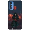 Husa compatibila cu Motorola Edge 20 model Uchiha Madara, Silicon, TPU, Viceversa, Transparent, Carcasa
