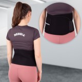 Cumpara ieftin Centura Neopren inSPORTline Waistpire, L, Negru