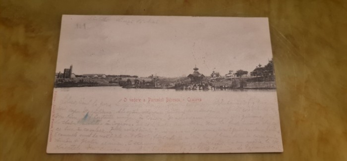 Craiova - O vedere a parcului Bibescu.