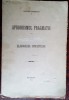 EUGENIU SPERANTIA-APRIORISMUL PRAGMATIC:ELAB.CONCEPTELOR/TEZA DOCTORAT/DEBUT1912