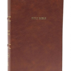 Nkjv, Thinline Bible, Leathersoft, Brown, Red Letter Edition, Comfort Print: Holy Bible, New King James Version