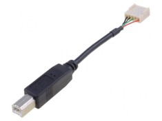 Cablu Adaptor USB B Mufa 5pin 0.1m foto