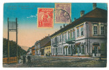 2372 - ORSOVA, street stores, Romania - old postcard - used, Circulata, Printata