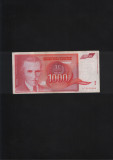 Iugoslavia Yugoslavia 1000 dinara dinari 1992 seria3416568