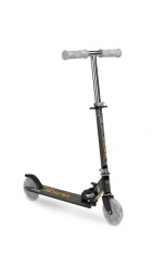 Trotineta scooter cu casca, cotiere si genunchiere Toyz TAURO Negru foto