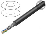 Cablu de Date S/FTP 4x2x0,14mm2 OFC PUR