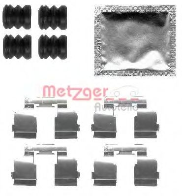 Set accesorii, placute frana DACIA LOGAN (LS) (2004 - 2016) METZGER 109-1835 foto