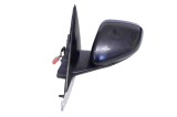 Oglinda Laterala Stanga Jaguar XF X250 2012, Negru/Portocaliu, Unghi Mort, OEM X250MY2011