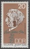 B0421 - Germania DDR 1984 - Personalitati 1v.neuzat,perfecta stare, Nestampilat