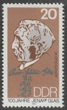 B0421 - Germania DDR 1984 - Personalitati 1v.neuzat,perfecta stare, Nestampilat