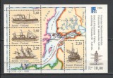 Finlanda.1986 Expozitia filatelica FINLANDIA:Vapoare postale-Bl. DF.92, Nestampilat