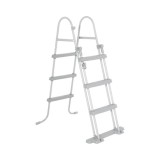 Scară Piscină 107cm, 2&times;3 Trepte &ndash; Inox