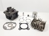Kit Cilindru Set Motor Scuter + Chiuloasa MBK Booster - Buster 49cc 50cc AER, TMMP