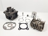 Kit Cilindru Set Motor Scuter + Chiuloasa MBK Booster - Buster 49cc 50cc AER, TMMP