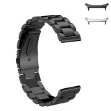 Curea metalica compatibila Samsung Galaxy Watch Ultra1 si Samsung Galaxy Watch Ultra2, Negru