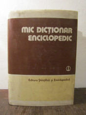 MIC DICTIONAR ENCICLOPEDIC, 1986 foto