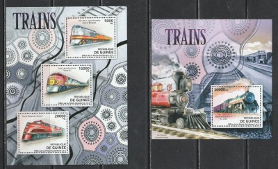 Guinea 2001 - Trenuri S/S 2v MNH foto