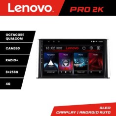Navigatie Toyota Auris 2017- Lenovo Kit-AURIS 8 core QLED 2K 8+256 360 Android Waze USB Navigatie Internet Youtube Radio CarStore Technology