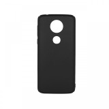 Husa Motorola Moto E5 Plus Just Must Uvo Black(material fin la atingere, slim fit)