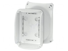 Cutie de conexiuni IP66 gri 130x180x77mm
