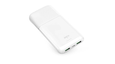 Powerbank Puro DAILY 10 PLUS 10000mAh 2x USBA / 1x USB-C 22.5W - alb foto