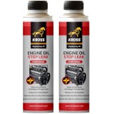 Pachet 2 x Aditiv Kross antiscurgere ulei si anti fum 250 ml