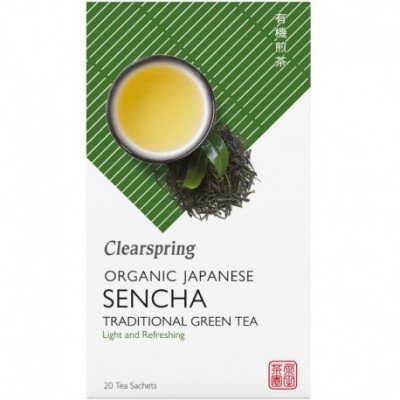 Ceai Verde Sencha Bio 20 doze Clearspring foto