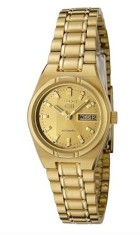 Ceas de Dam? Seiko 5 Automatic SYMA38K1 &ndash; O Bijuterie a Mecanicii Japoneze &icirc;n Tonuri Aurii