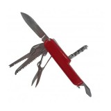 Briceag elvetian cu 10 functii , rosu, 9cm, Dalimag