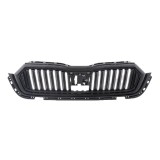 Grila radiator Skoda Octavia, 04.2020-, montare fata, cu cadru negru lucios; negru; complet, RapidAuto