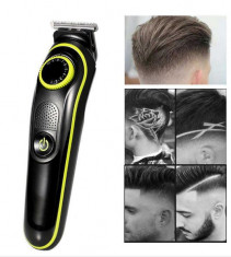 Aparat de tuns, Trimmer, par si barba ? Portabil, incarcare USB foto