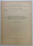 STUDIUL PROPRIETATILOR DE ADEZIVITATE ALE DIFERITELOR TIPURI DE ROCI DIN R.P.R. de MIHAIL DIMITRIU , 1952