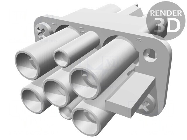 Conector HDC Inserturi de Contact Mamă Han Q 7 Pin