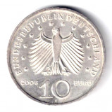 GERMANIA 10 EURO 2006 F ARGINT KARL FRIEDERICH SCHINKEL AUNC UNC, Europa