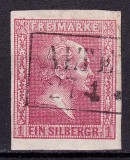 Cumpara ieftin ✅ (S45) Germania veche - Prusia 1858 &quot; Friedrich Wilhelm IV &quot; 1 Sgr , Michel nr.10 ( fond hasurat ) , stampilat