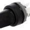 Comutator Rotativ 22mm Negru 3 Puncte