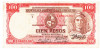 Uruguay 100 Pesos 1939 P-39c Seria 13862195