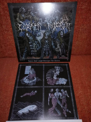 Black Death Metal Carach Angren Dance And Laugh Amongst The Rotten 2LP vinil nou foto