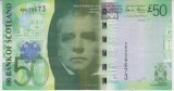 B11 - Bancnota foarte vechi - Marea Britanie - Scotia - 50 lire sterline