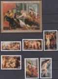 Sao Tome 1977 - Rubens, picturi, arta, serie si colita neuzata