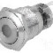 Intrerupator anti-vandalism, ON-ON, &Oslash;19mm, ONPOW - LAS1-AGQ-11ZD/Y/12V