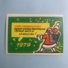 Calendar 1979 loto pronosport